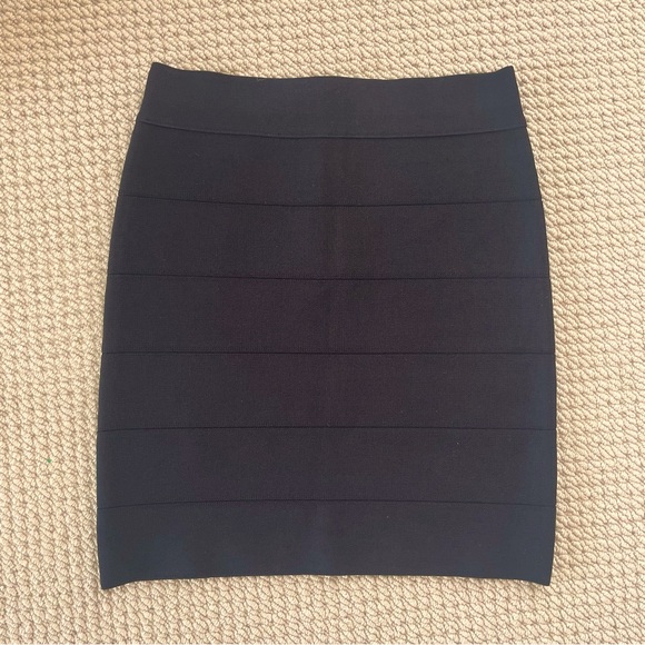 Bebe Black Bandage Skirt Size S - Picture 4 of 12